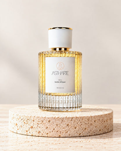 Sticlă de parfum Vanilla Whisper Astharte 100 ml, vedere din față